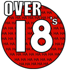 over 18 logo